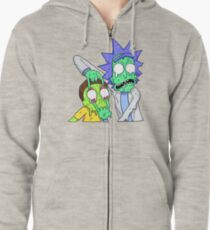 Rick and Morty Zipped Hoodie
