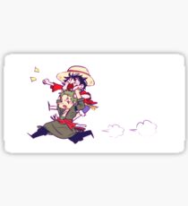 Captain and Swordsman Sticker