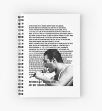 Bohemian Mercury Spiral Notebook
