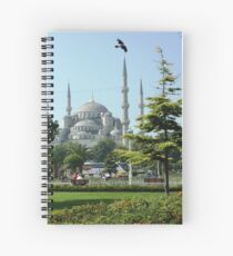 Blue Mosque Spiral Notebook