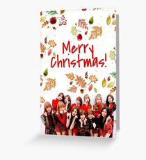 IZONE CHRISTMAS CARD Greeting Card