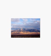 The Sandia Mountains by Albuquerque, NM Art Board