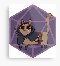 Rogue Meow Metal Print