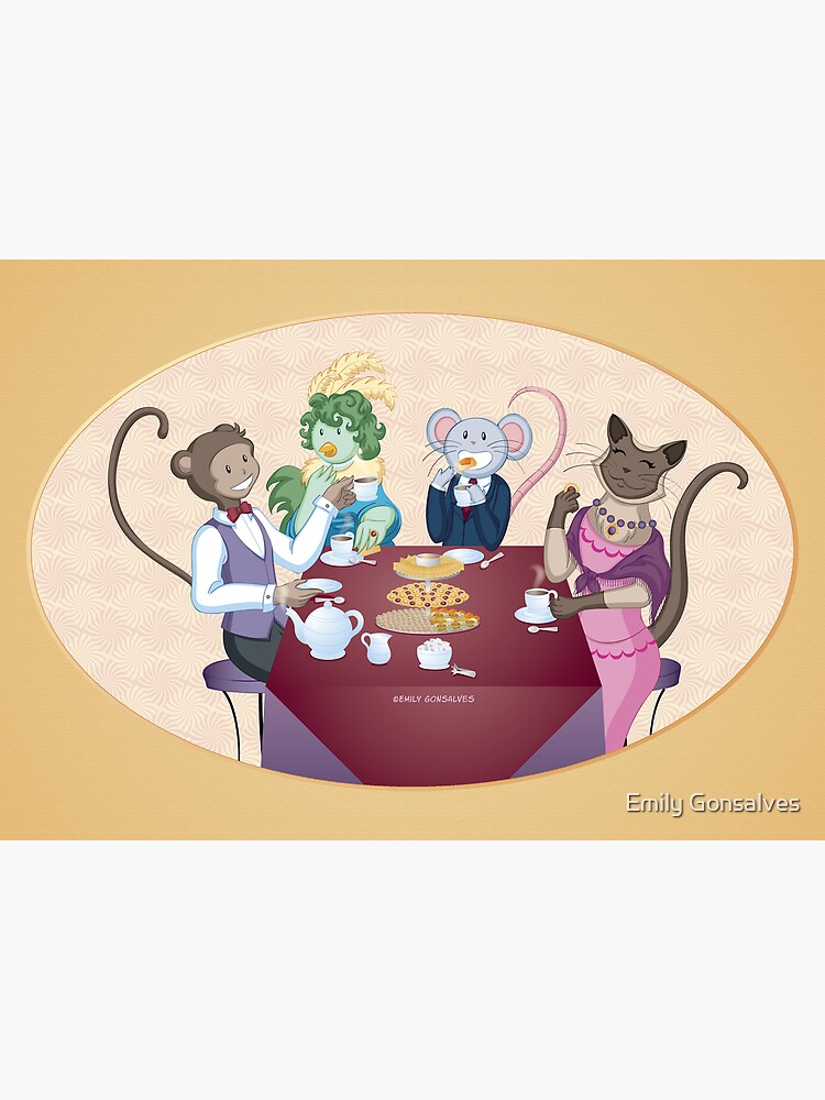 Animal Tea Party by emilygonsalves