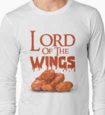 Lord of the Wings, Chicken Wing Lover Long Sleeve T-Shirt