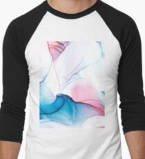 Modern Contemporary Colourful Abstract Pattern Men's Baseball ¾ T-Shirt