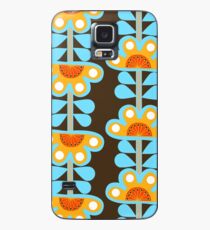 Folk art style flowers Case/Skin for Samsung Galaxy
