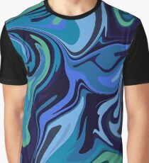 Marbled Colors #2 Graphic T-Shirt