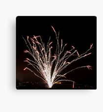 Firework tree Canvas Print