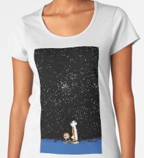 Calvin And Hobbes Women's Premium T-Shirt
