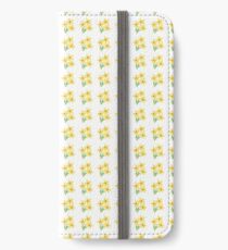Oil pastel ditsy daffodils iPhone Wallet/Case/Skin