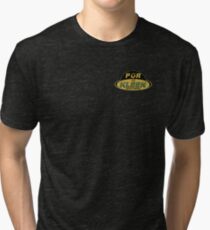 PŪR & KLEEN - water company Tri-blend T-Shirt