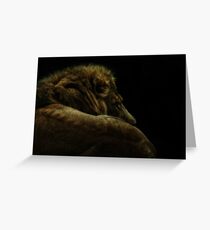 King Greeting Card