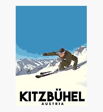 Ski Kitzbühel Austria Photographic Print