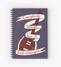 Everything Stays Spiral Notebook