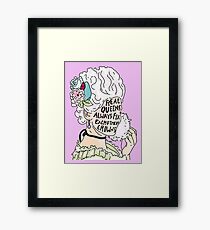 Girl power Framed Print