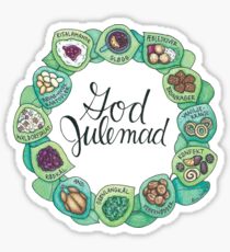 God Julemad | Good Christmas Food Sticker