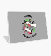 Ugly Christmas Unhappy Holidays Laptop Skin