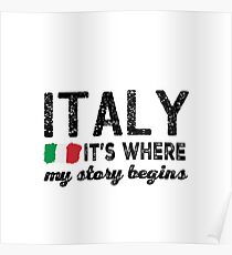 ITALY MY STORY Poster