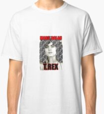 Marc Bolan T.Rex Full Face & Bolan Hair design Classic T-Shirt
