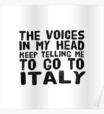 GO TO ITALY Poster