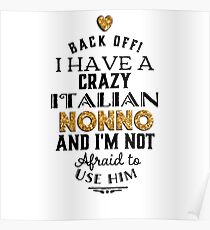 ITALIAN NONNO Poster
