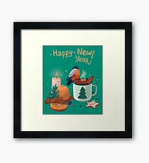 Happy New YEAR Framed Print