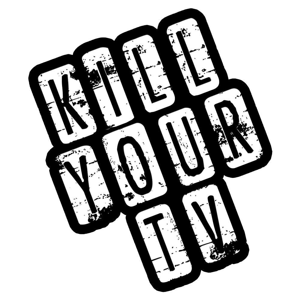 Kill Your Tv Distressed Design For Television And Couch Potato