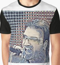Abstract Portrait of Bono Graphic T-Shirt