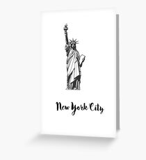 Statue of Liberty Greeting Card