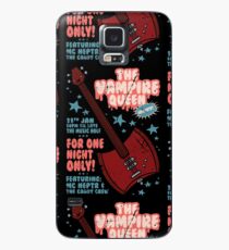 The Vampire Queen Music Poster Case/Skin for Samsung Galaxy