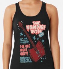 The Vampire Queen Music Poster Racerback Tank Top