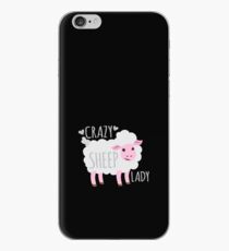 Crazy Sheep Lady iPhone Case