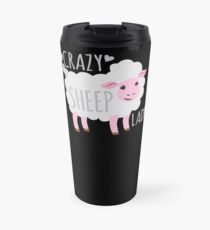 Crazy Sheep Lady Travel Mug