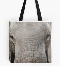 Closeup of African elephant Tote Bag