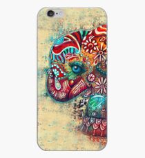 vintage elephant iPhone Case