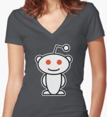 Camiseta entallada de cuello en V ★★★ reddit