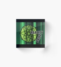 Reality Brief Swag - Logo Acrylblock