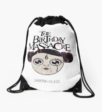 the birthday massacre, looking glass Drawstring Bag