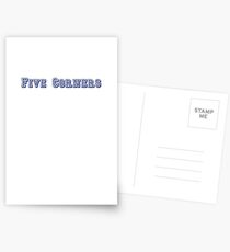Five Corners Postcards