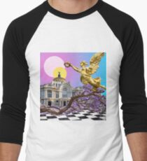 Vaporwave CDMX Men's Baseball ¾ T-Shirt