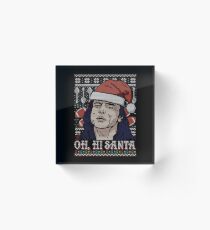 Oh Hi Santa Acrylic Block