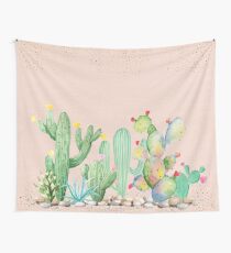 Bohemian Glam Kaktus Wandbehang