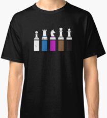 Funny BJJ Belt Ranks Chess Brazilian Jiu Jitsu BJJ T-Shirt Classic T-Shirt