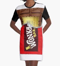 Cofee Bar Graphic T-Shirt Dress
