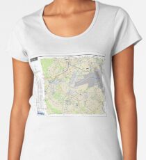 Sector Essonne Nord - RER - Train - Metro - Tram - France Women's Premium T-Shirt