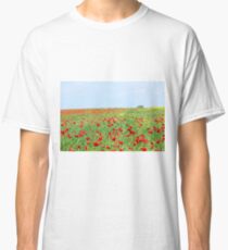 wild flowers meadow spring season Classic T-Shirt
