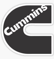 C Cummins trucks Sticker