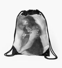 little black dress Drawstring Bag