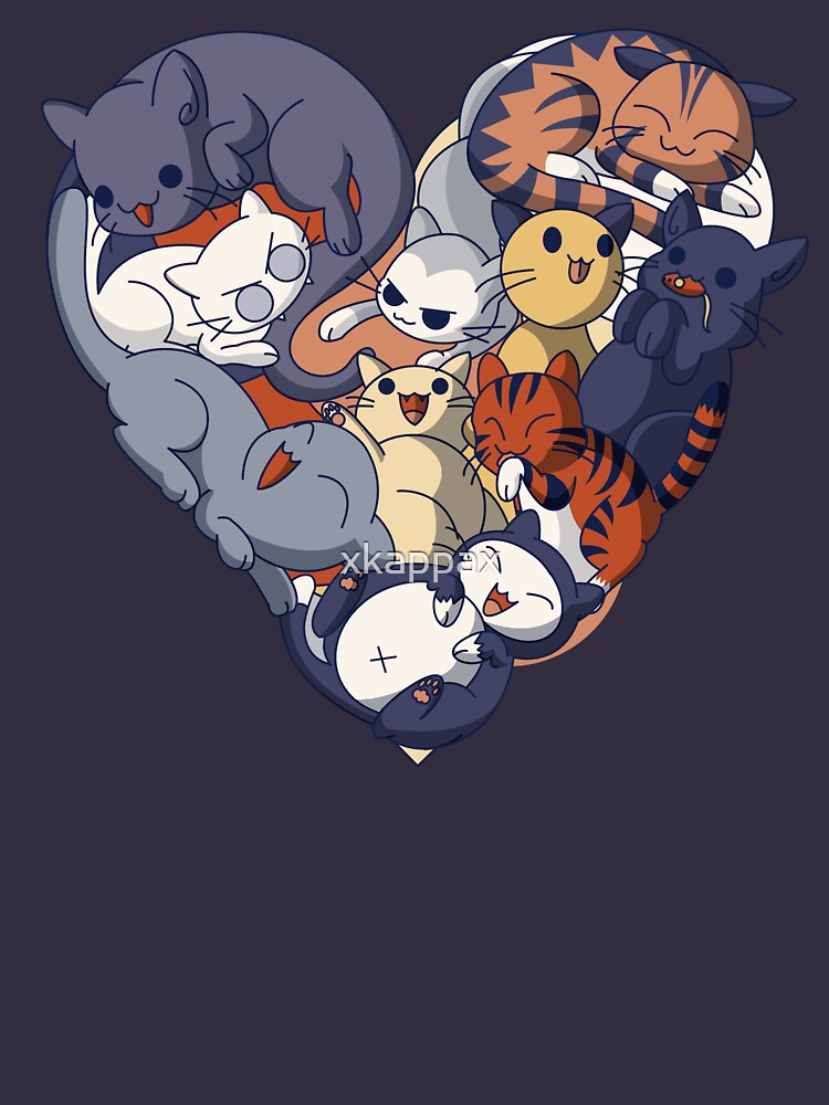 Cat Heart by xkappax